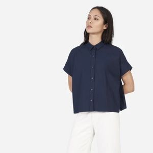 Everlane Cotton Poplin Square Shirt